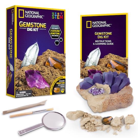 National Geographic™ Gemstone Dig Kit